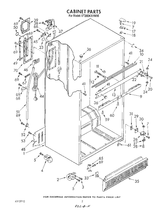 Diagram for ET20DKXVW05