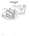 Diagram for 08 - Freezer Door