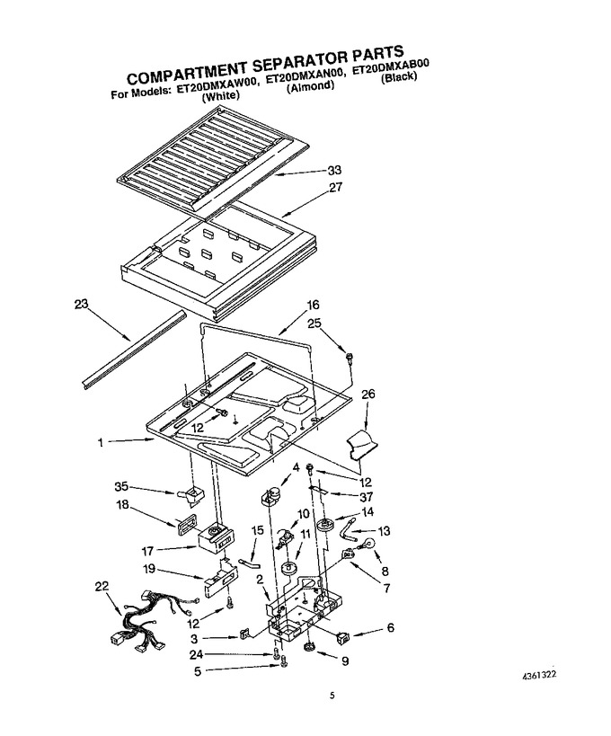 Diagram for ET20DMXAW00