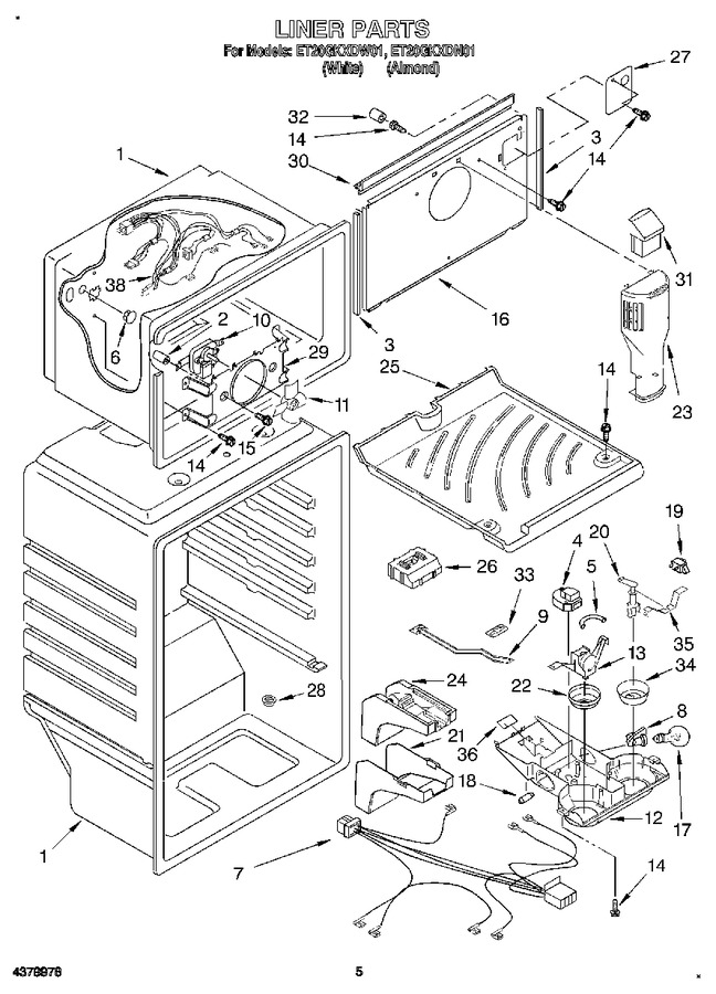 Diagram for ET20GKXDW01
