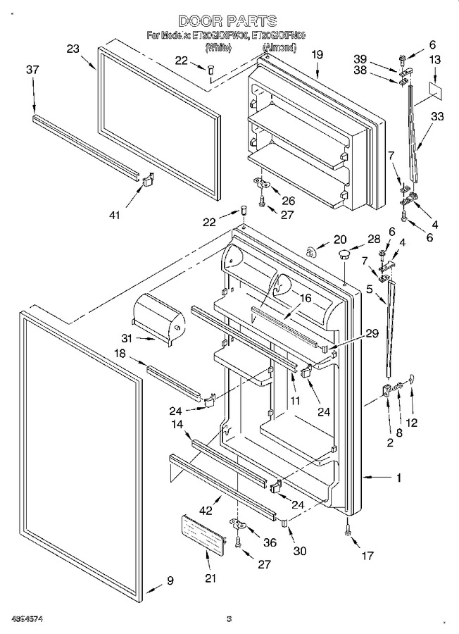 Diagram for ET20GKXFW00