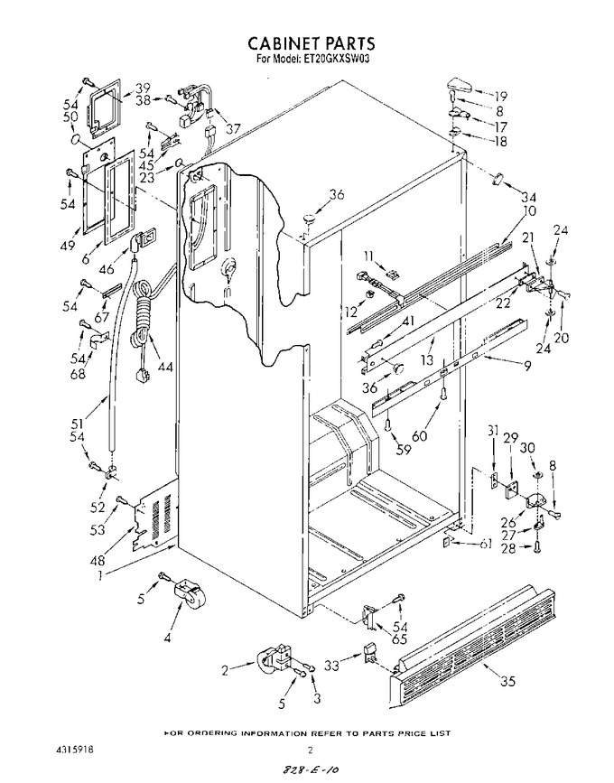 Diagram for ET20GKXSW03