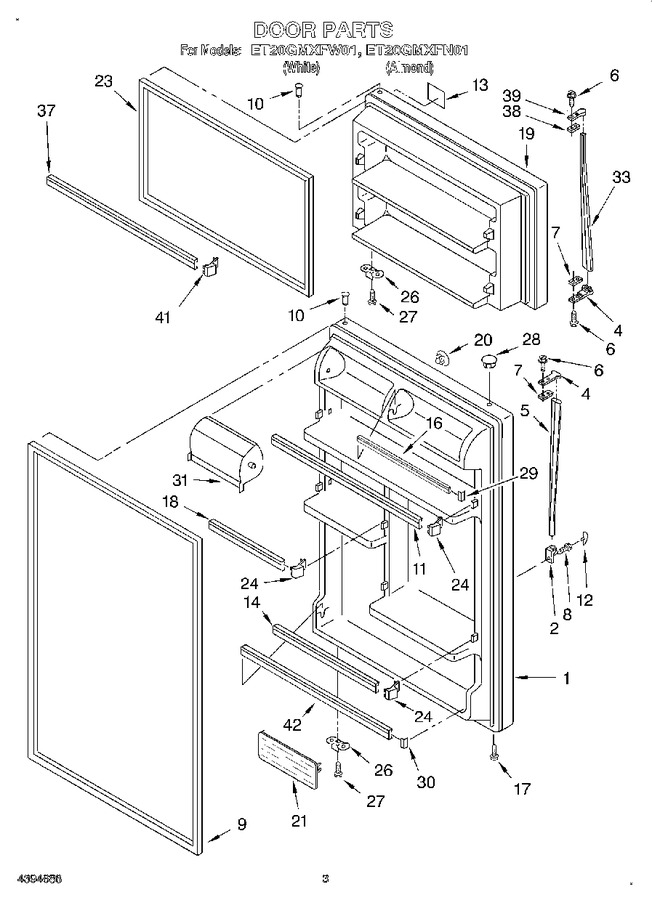 Diagram for ET20GMXFW01