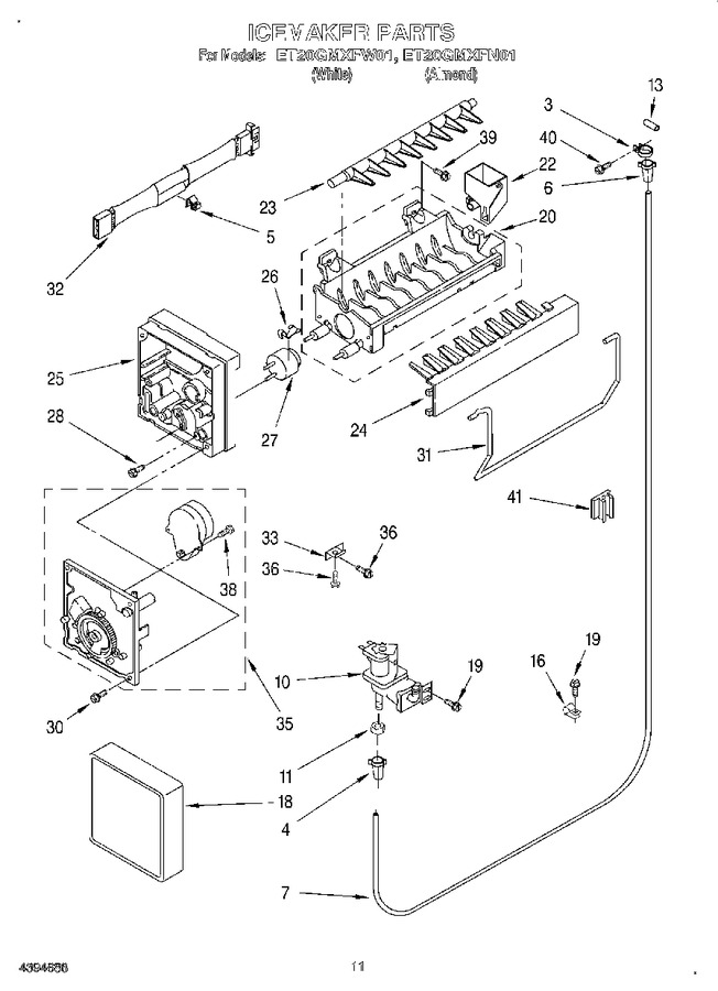 Diagram for ET20GMXFW01
