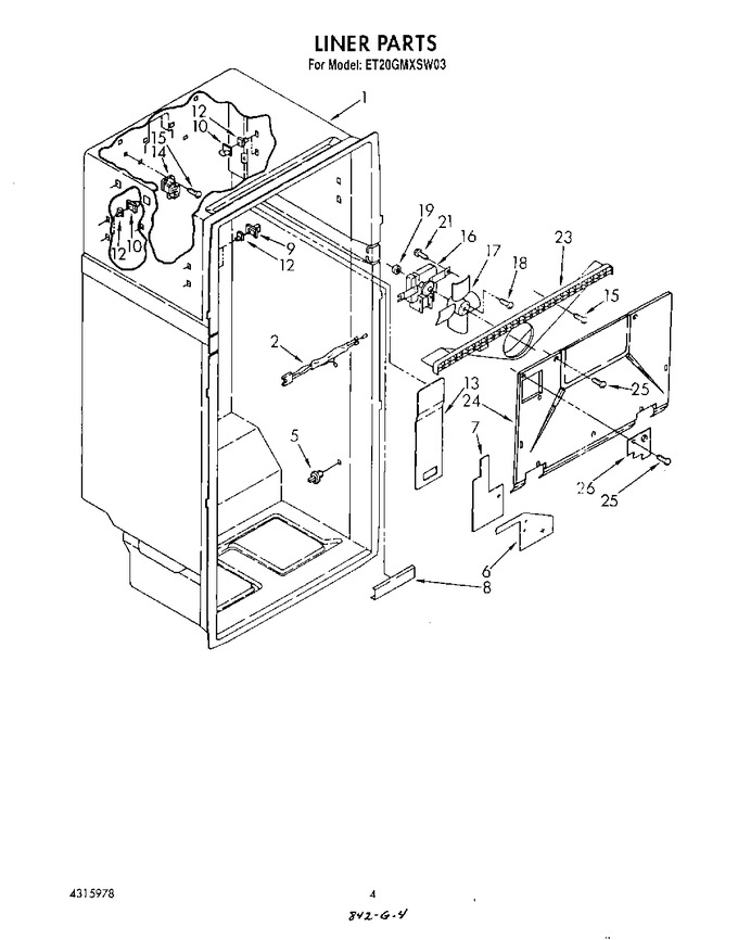 Diagram for ET20GMXSW03