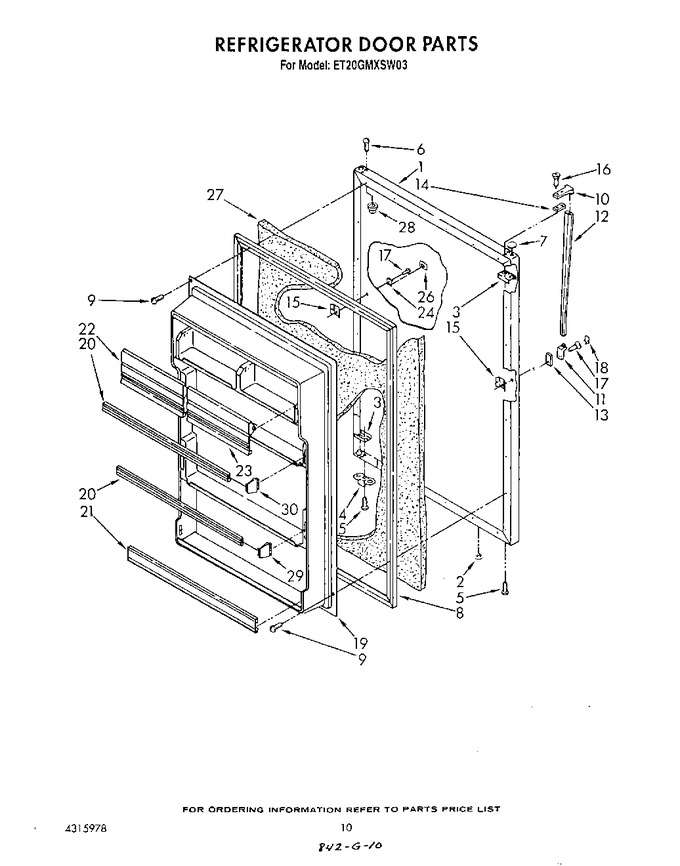 Diagram for ET20GMXSW03