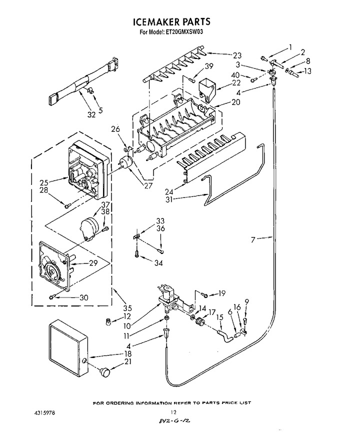 Diagram for ET20GMXSW03