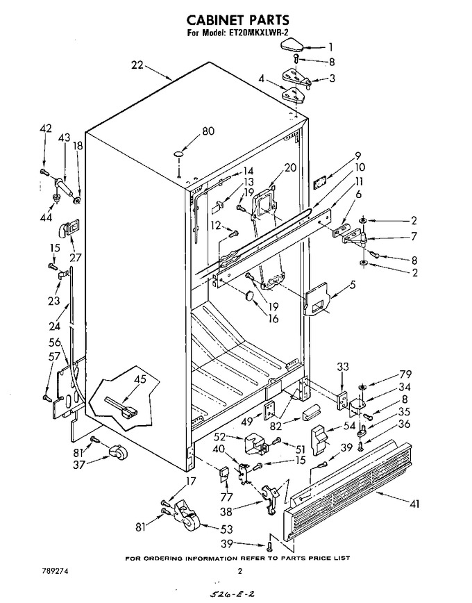 Diagram for ET20MKXLWR2