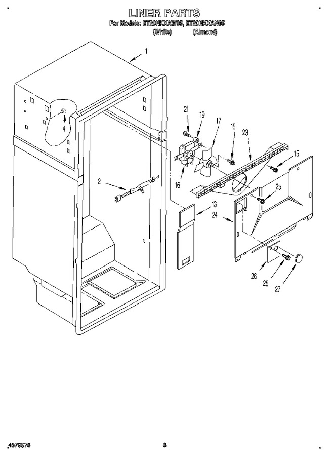 Diagram for ET20NKXAN05