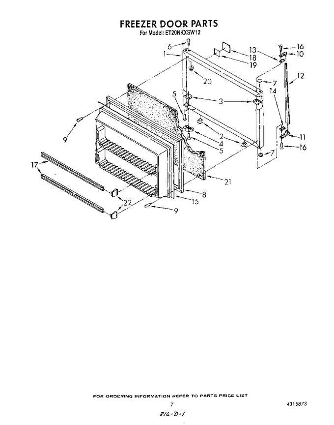 Diagram for ET20NKXSW12