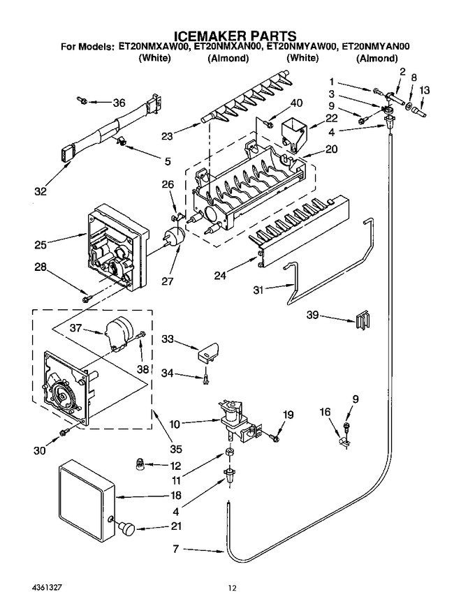 Diagram for ET20NMYAW00