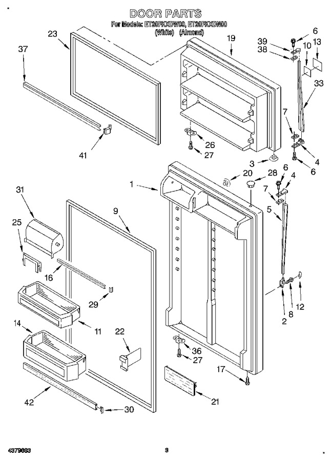 Diagram for ET20PKXDW00