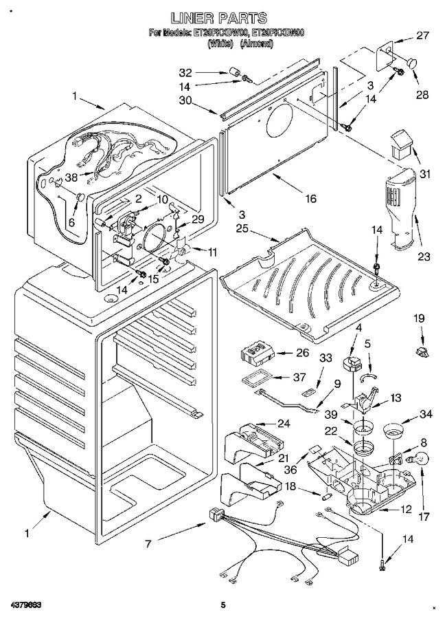 Diagram for ET20PKXDW00