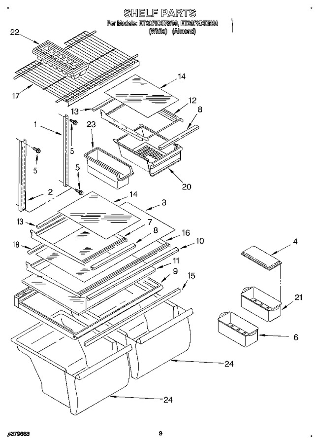 Diagram for ET20PKXDW00