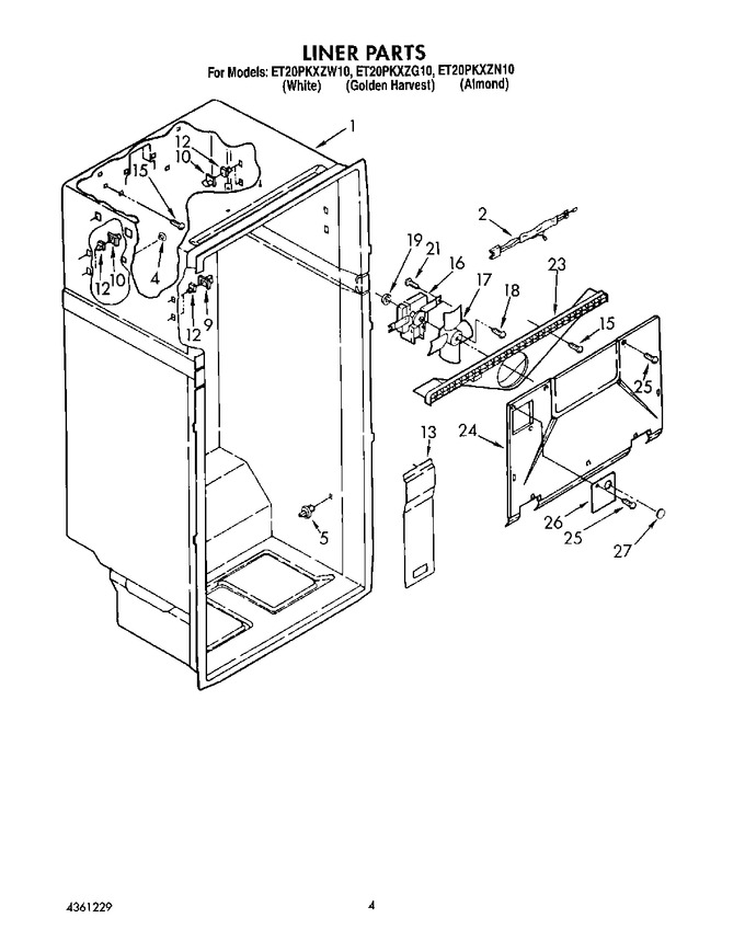Diagram for ET20PKXZW10