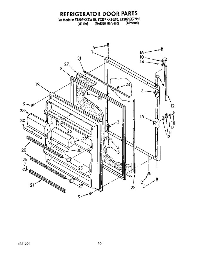 Diagram for ET20PKXZW10