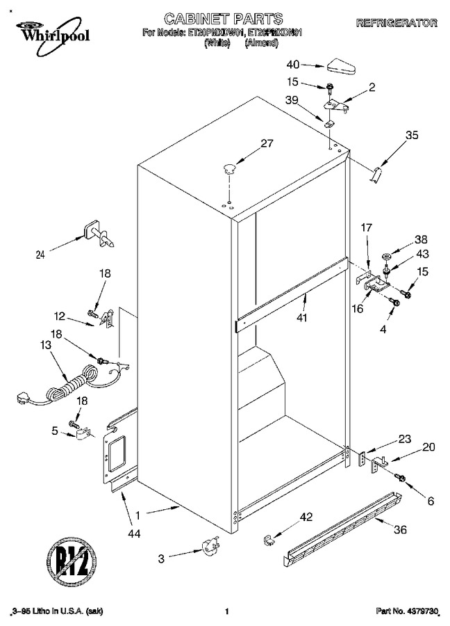 Diagram for ET20PMXDW01