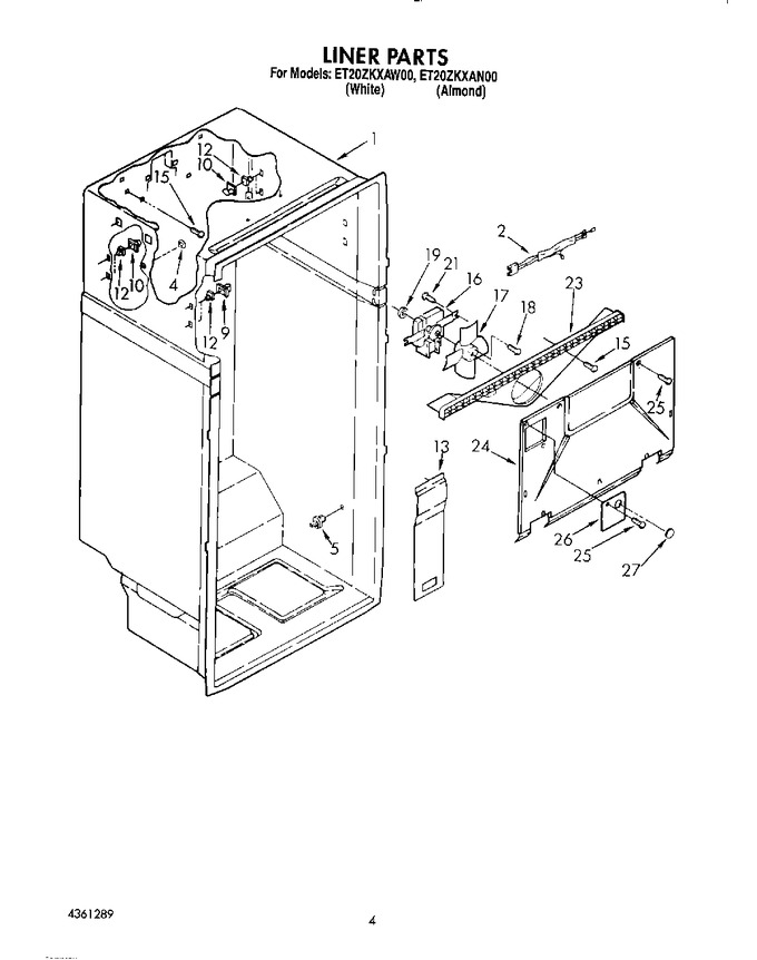 Diagram for ET20ZKXAW00