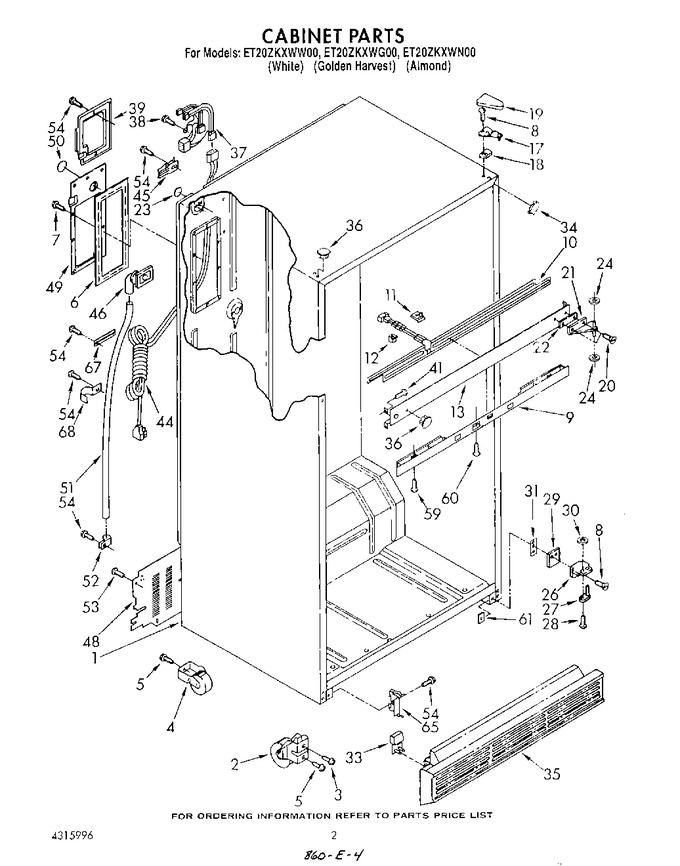 Diagram for ET20ZKXWG00