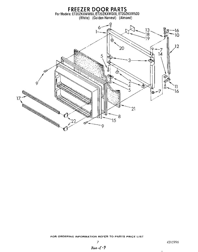 Diagram for ET20ZKXWW00