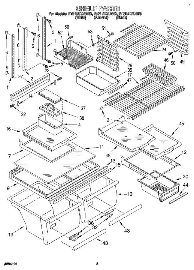 Diagram for ET21DKXDW03