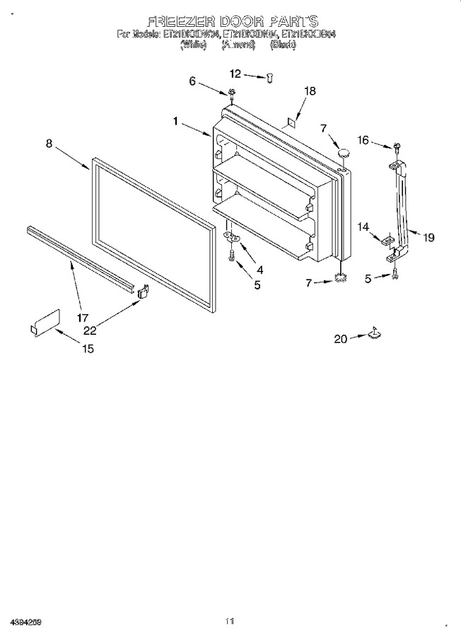 Diagram for ET21DKXDW04
