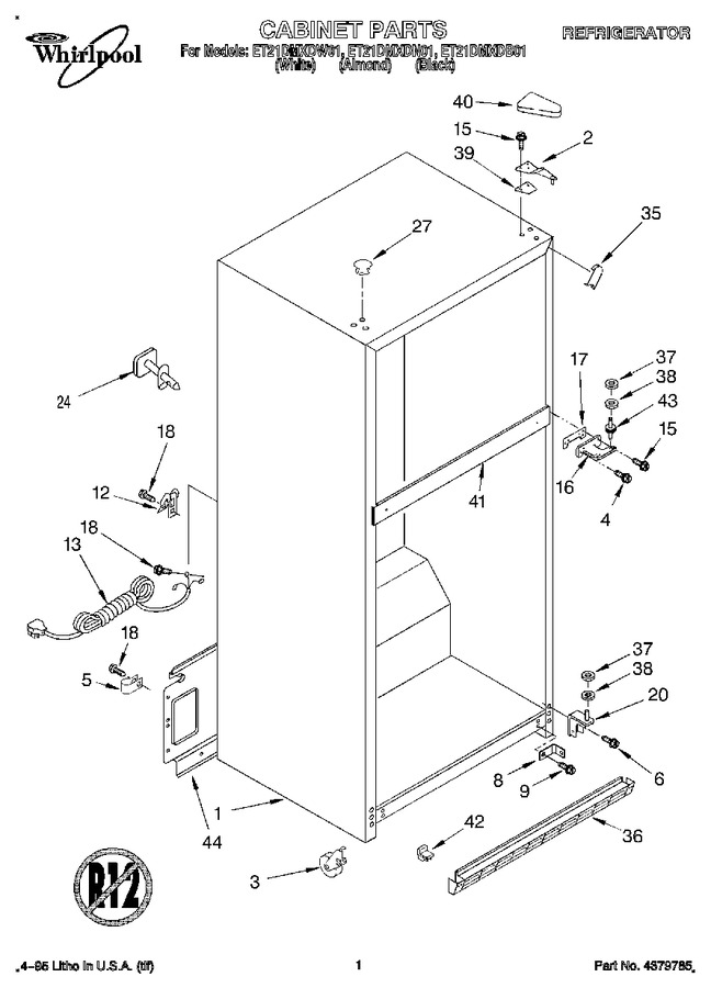 Diagram for ET21DMXDW01
