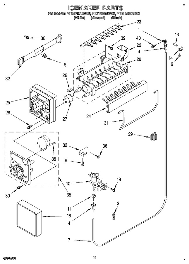 Diagram for ET21DMXDW03