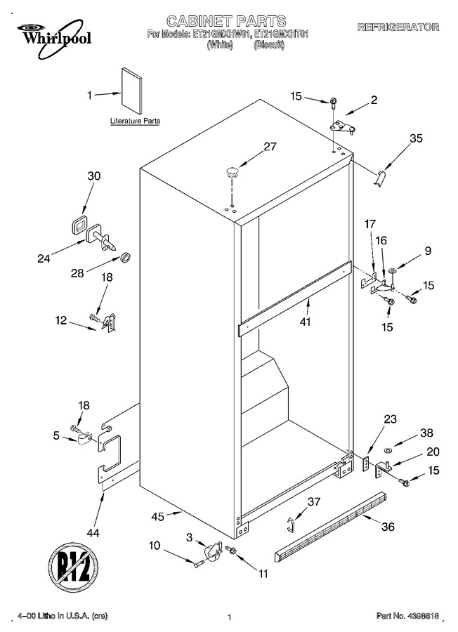 Diagram for ET21GMXHW01