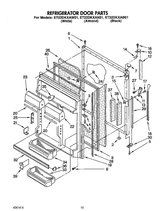 Diagram for ET22DKXAN01