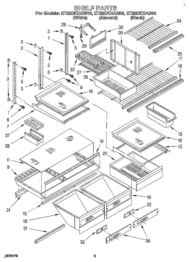Diagram for ET22DKXAN03