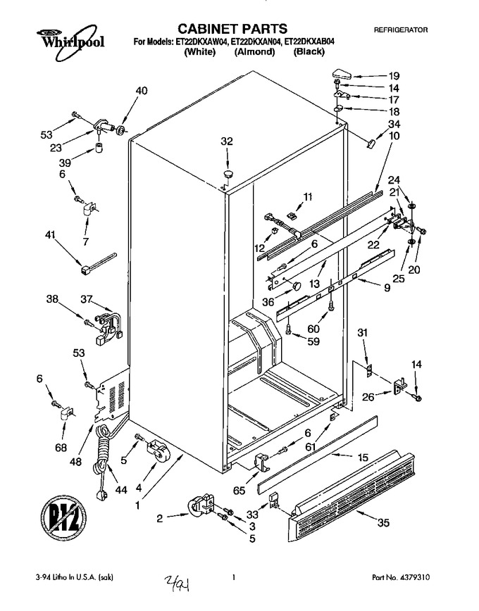 Diagram for ET22DKXAN04