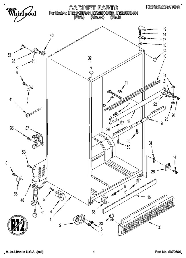 Diagram for ET22DKXBW01