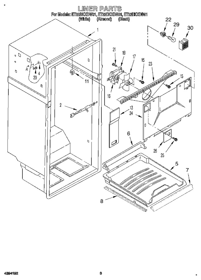 Diagram for ET22DKXDN01