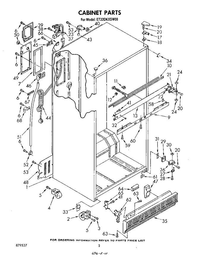 Diagram for ET22DKXSW00