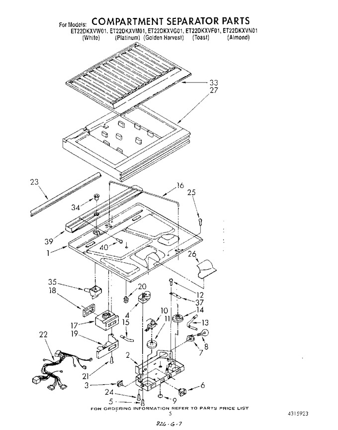 Diagram for ET22DKXVW01