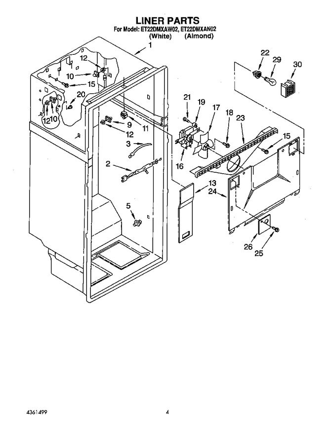 Diagram for ET22DMXAW02