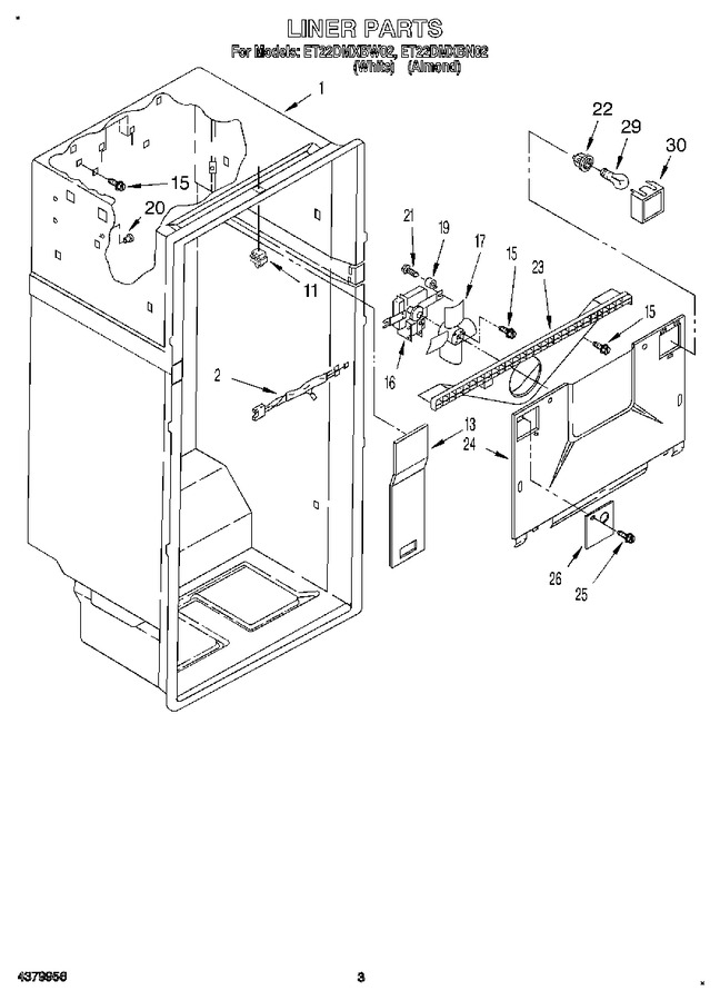Diagram for ET22DMXBW02