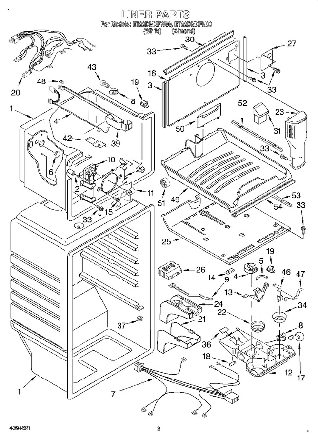 Diagram for ET22DMXFW00