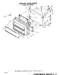 Diagram for 09 - Freezer Door , Miscellaneous