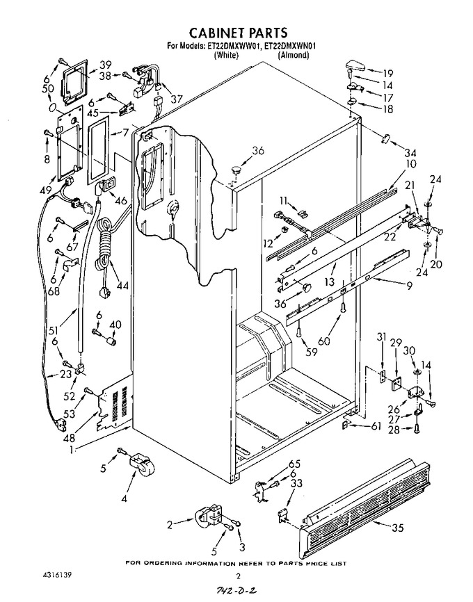 Diagram for ET22DMXWW01