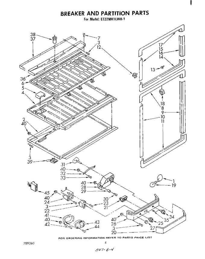 Diagram for ET22MK1LWR1