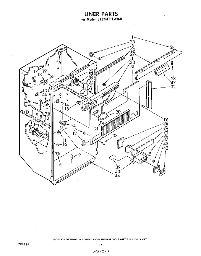 Diagram for ET22MT1LWR0