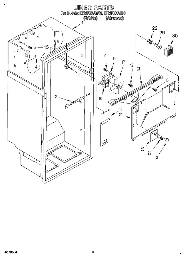 Diagram for ET22PKXAW03