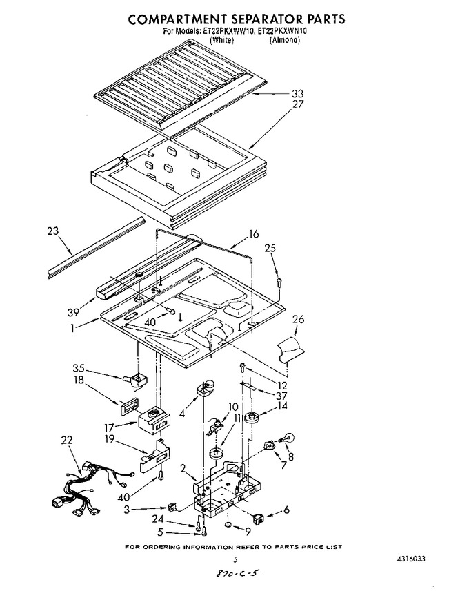 Diagram for ET22PKXWW10