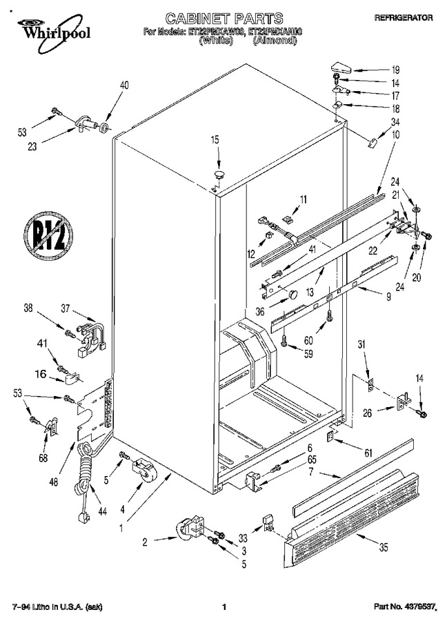 Diagram for ET22PMXAW00