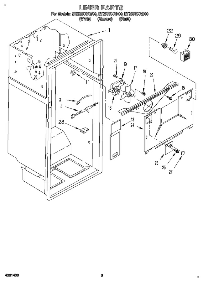 Diagram for ET25DKXAN00