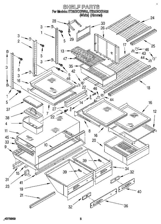 Diagram for ET25DKXBW02