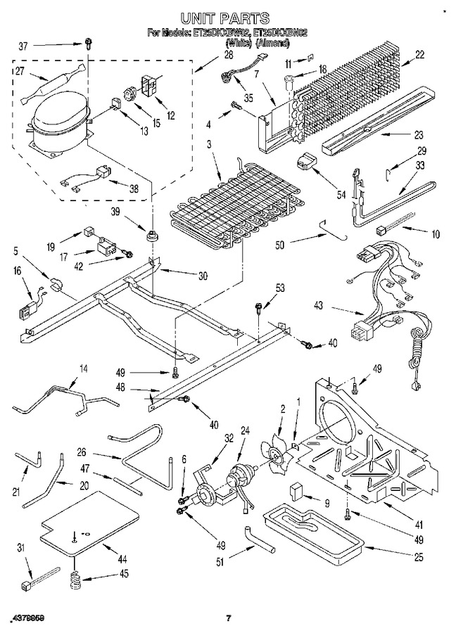 Diagram for ET25DKXBW02