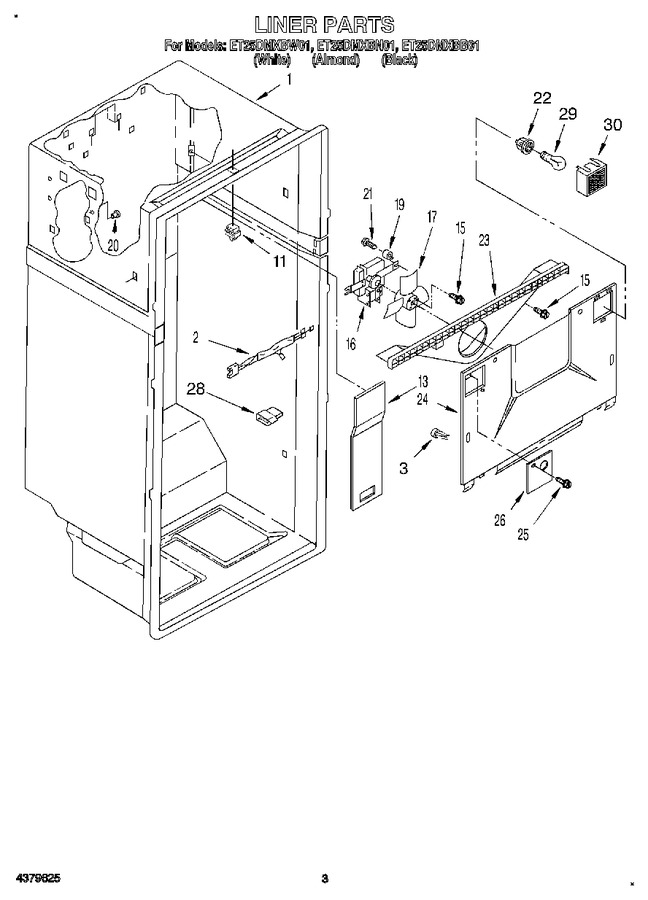Diagram for ET25DMXBB01